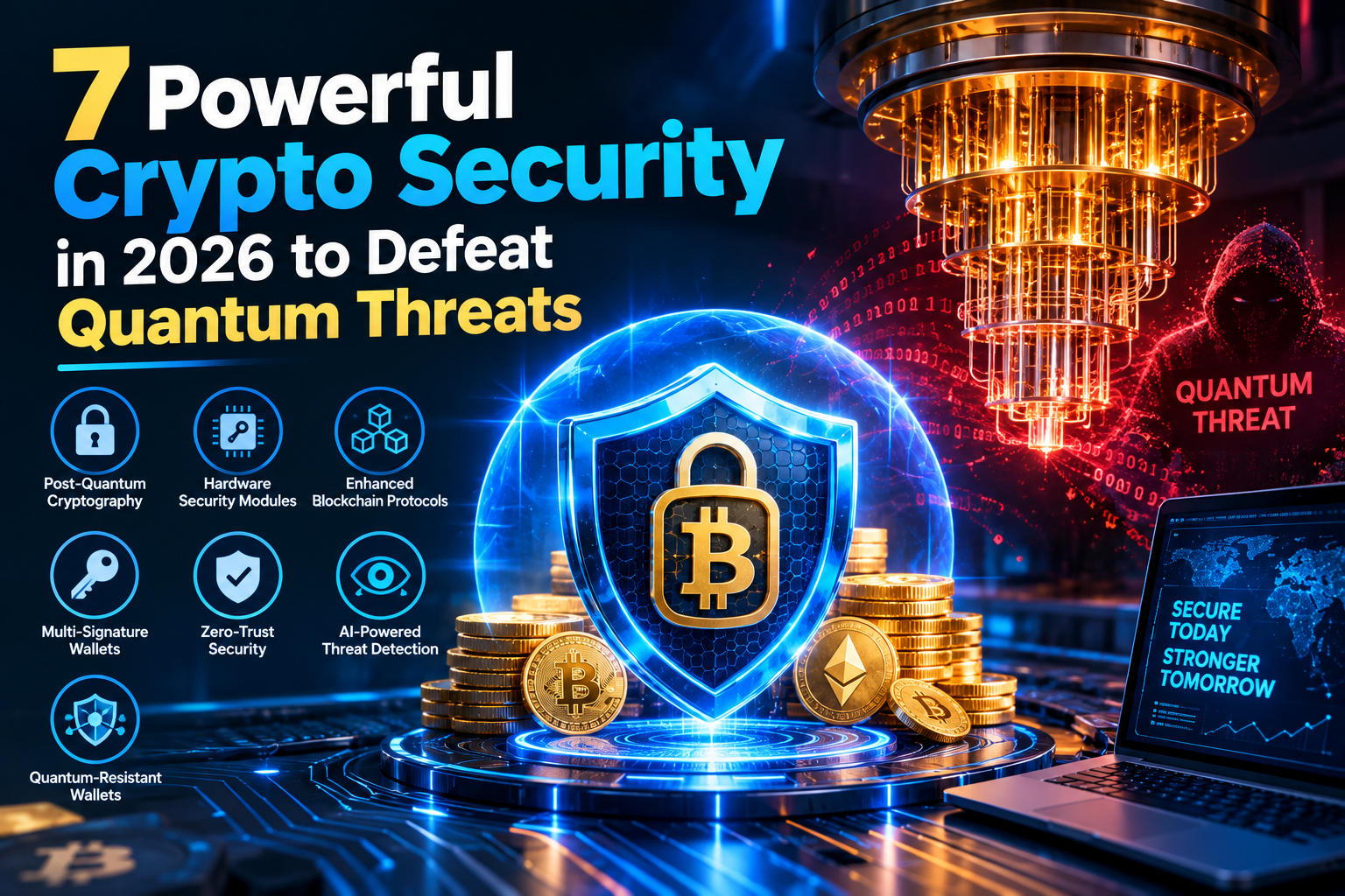 7 Powerful Crypto Security in 2026 to Defeat Quantum Threats