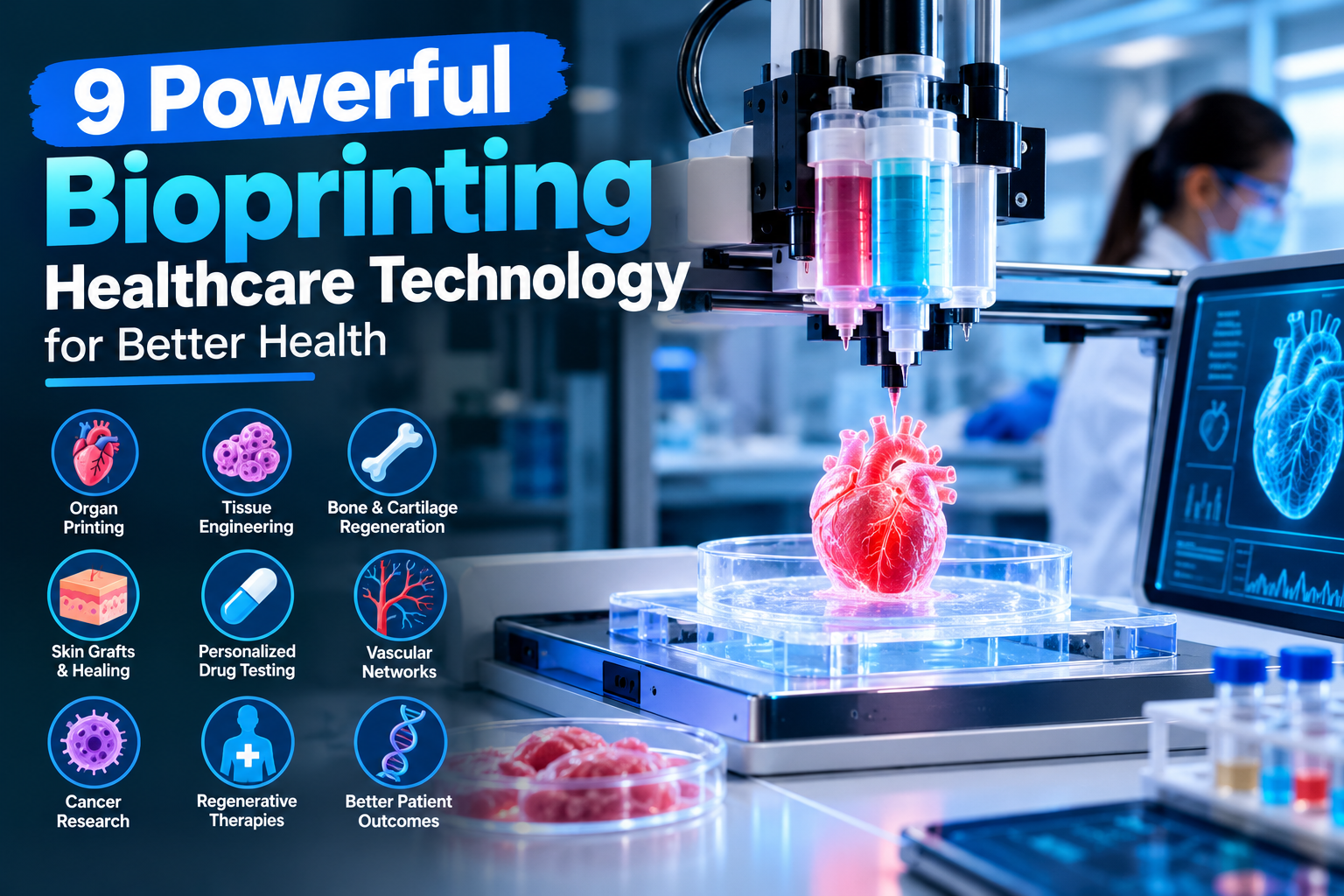 9 Powerful Bioprinting Healthcare Technology for Better Health
