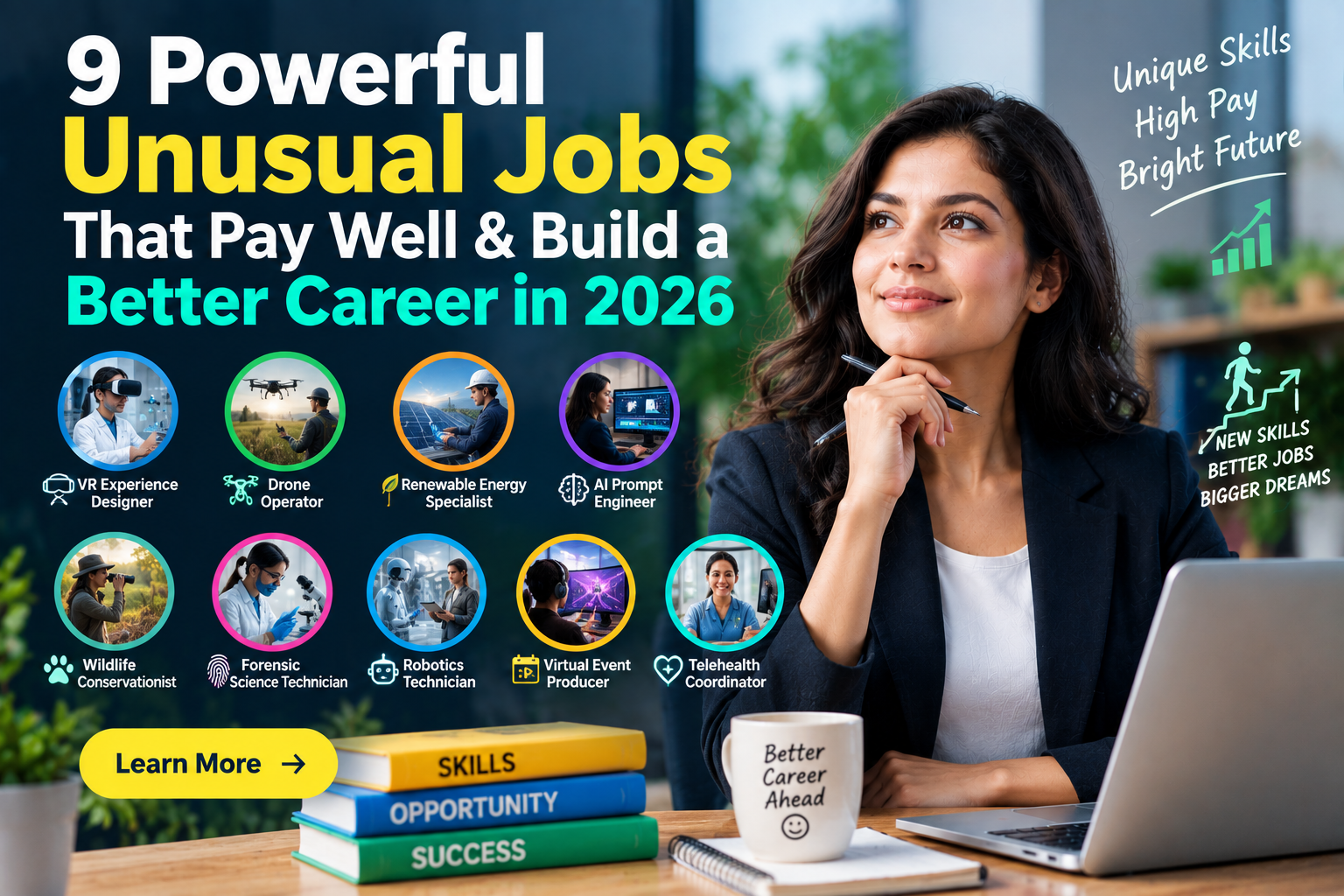9 Powerful Unusual Jobs That Pay Well & Build a Better Career in 2026